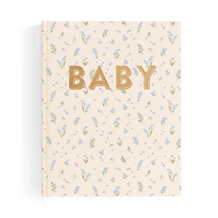 Fox & Fallow Baby Record Book - Forget-Me-Not