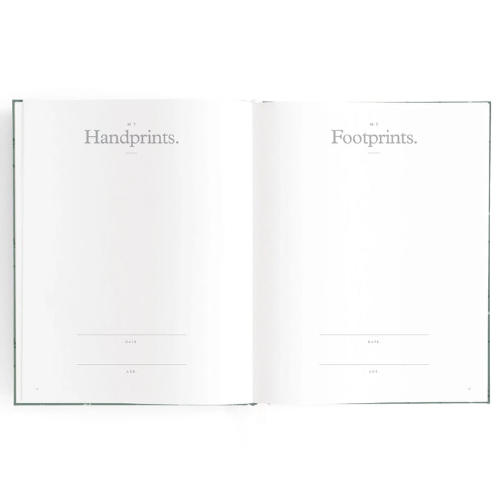 Fox & Fallow Baby Record Book - Pine