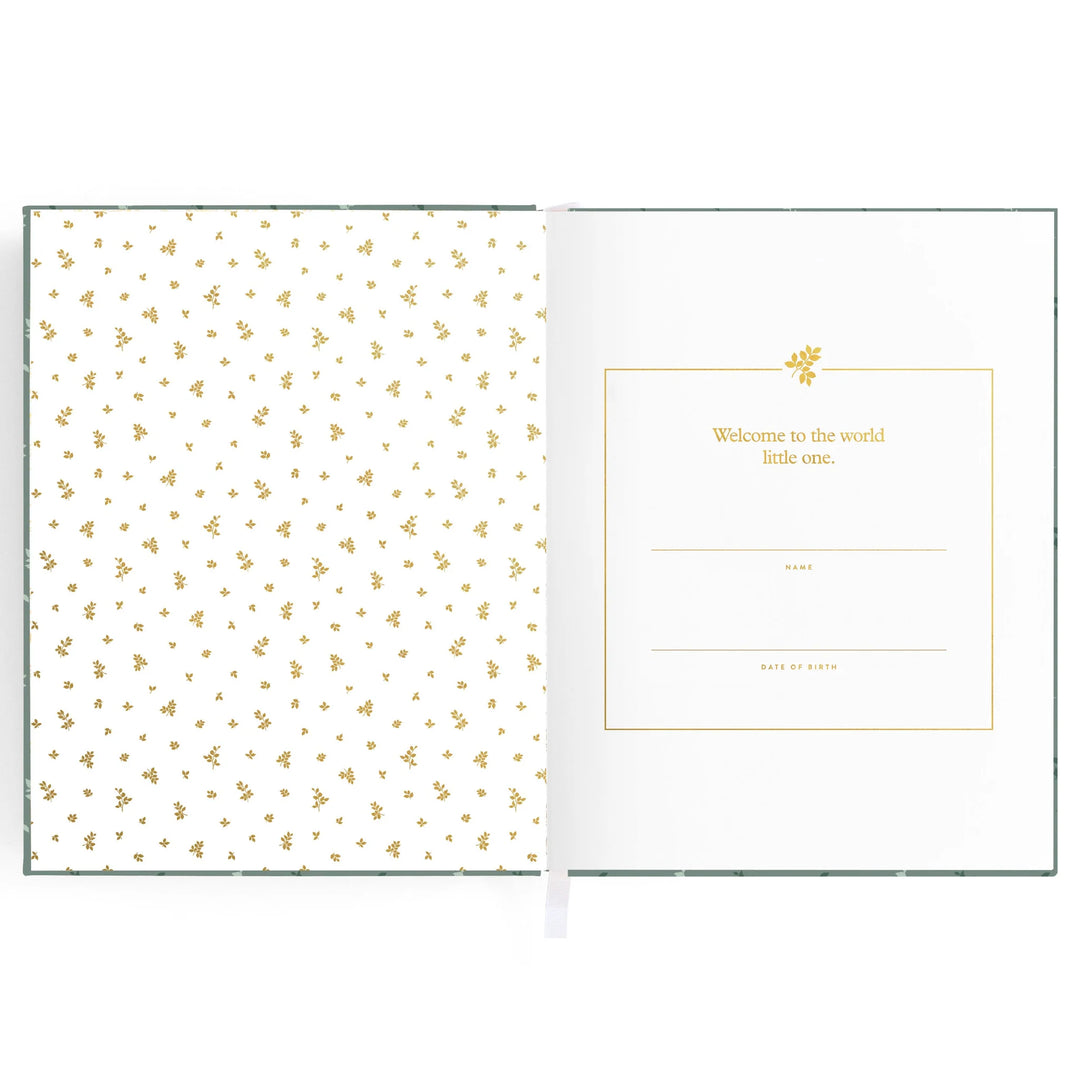 Fox & Fallow Baby Record Book - Pine