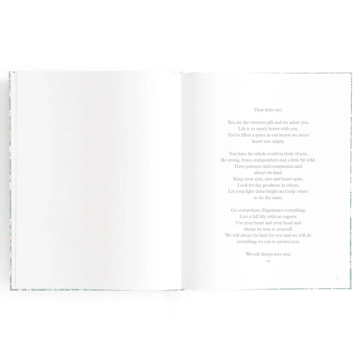 Fox & Fallow Baby Record Book - Forest Friends Sage