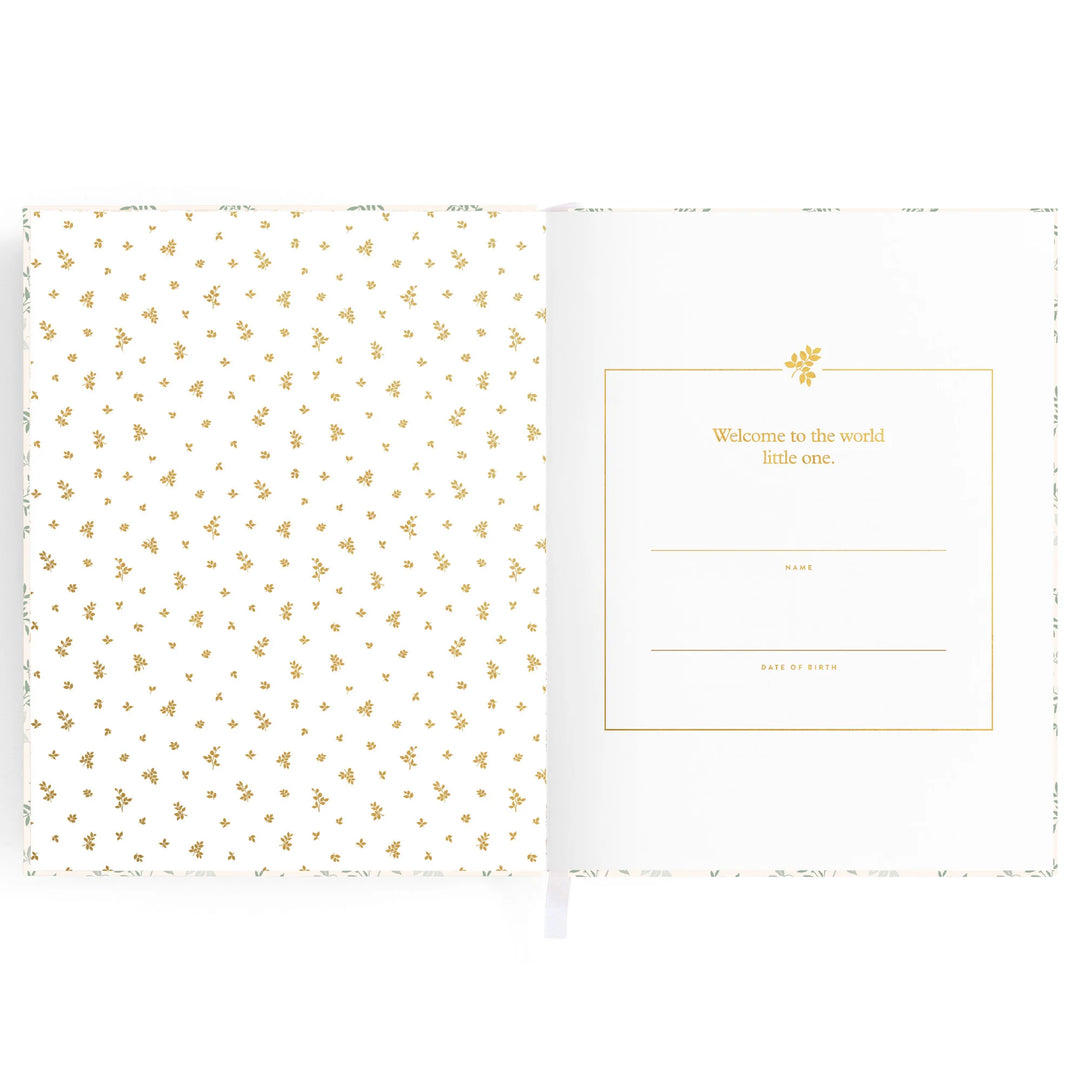 Fox & Fallow Baby Record Book - Cypress