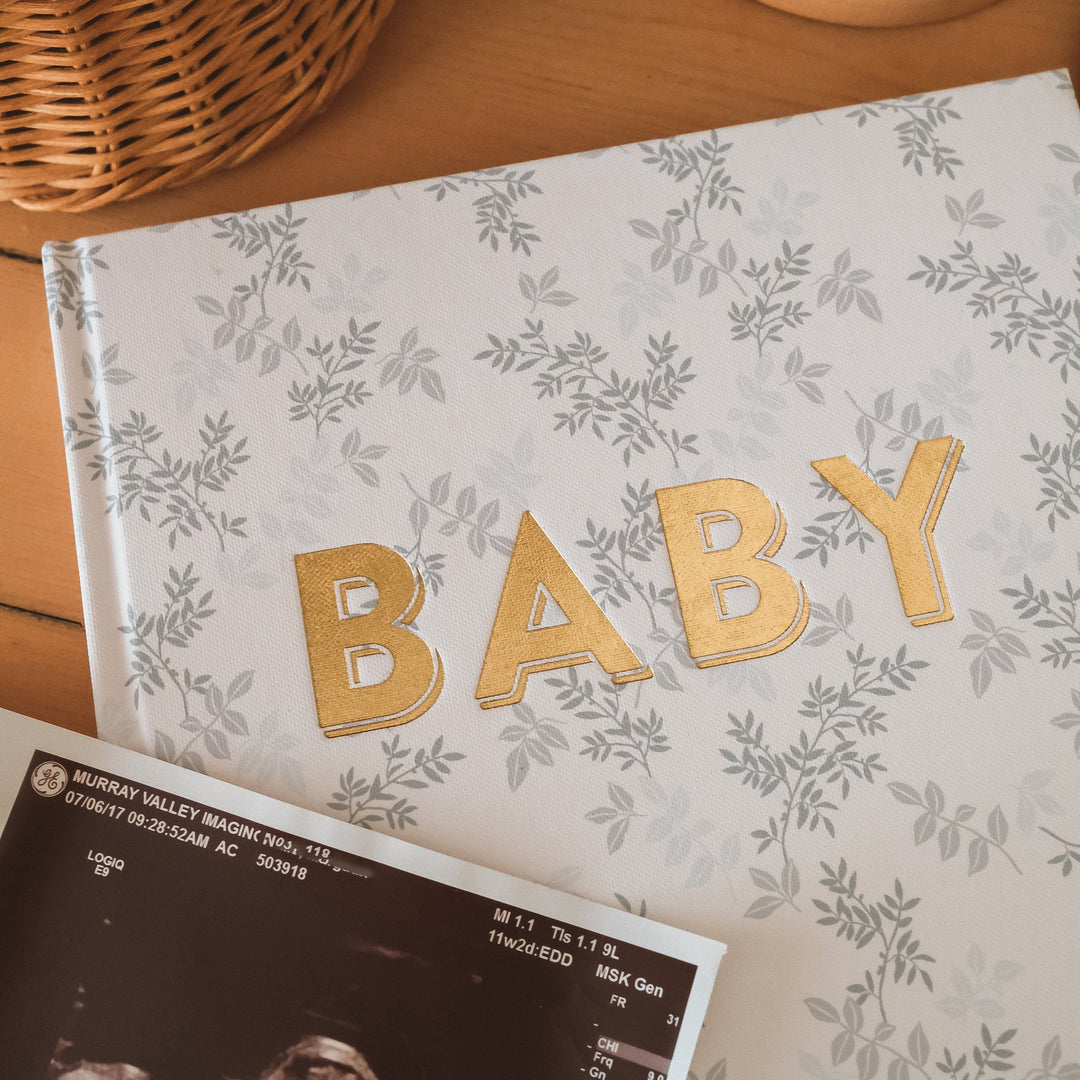Fox & Fallow Baby Record Book - Cypress