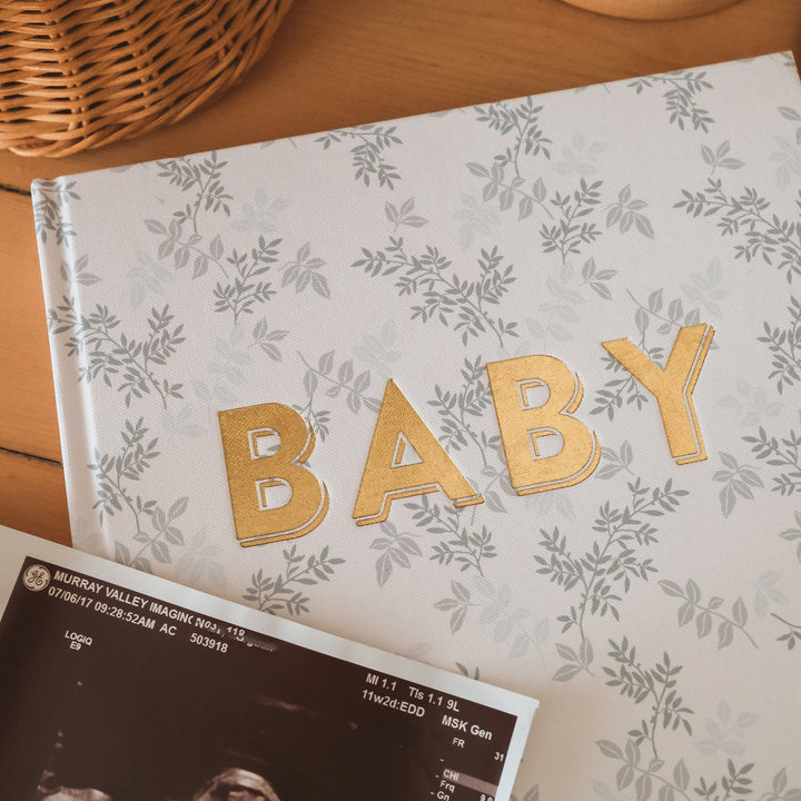 Fox & Fallow Baby Record Book - Cypress