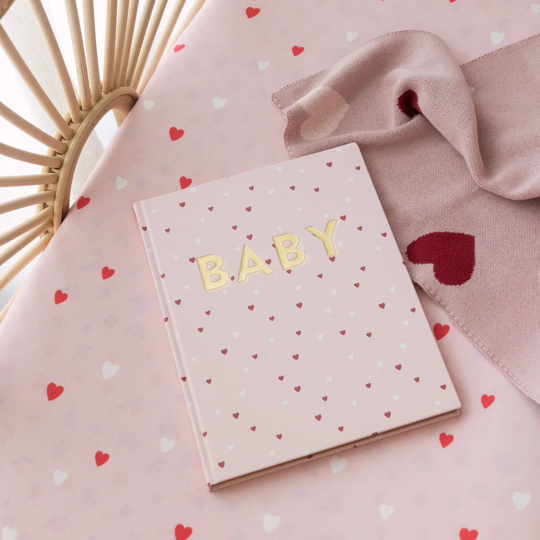 Fox & Fallow Baby Record Book - Little Hearts