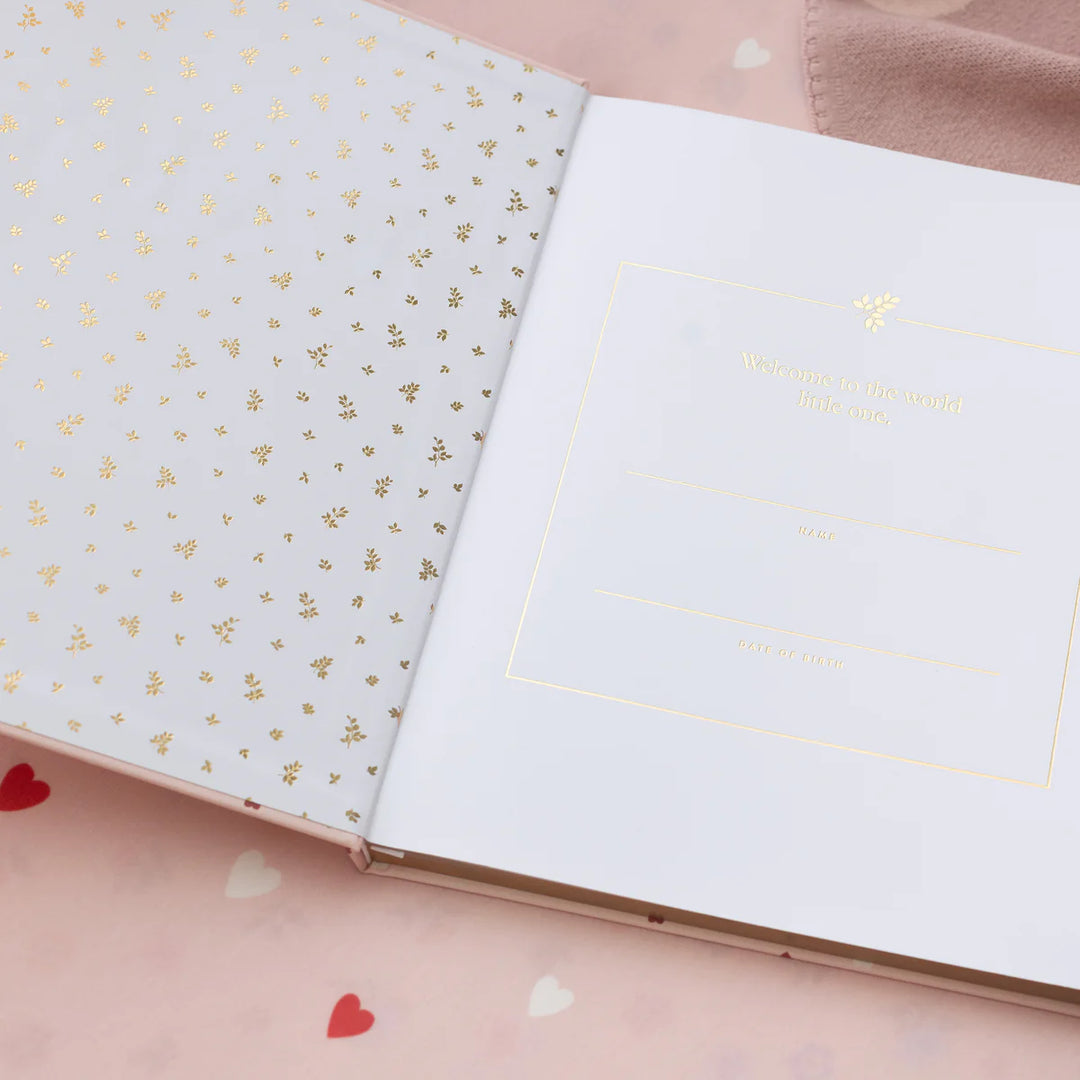 Fox & Fallow Baby Record Book - Little Hearts