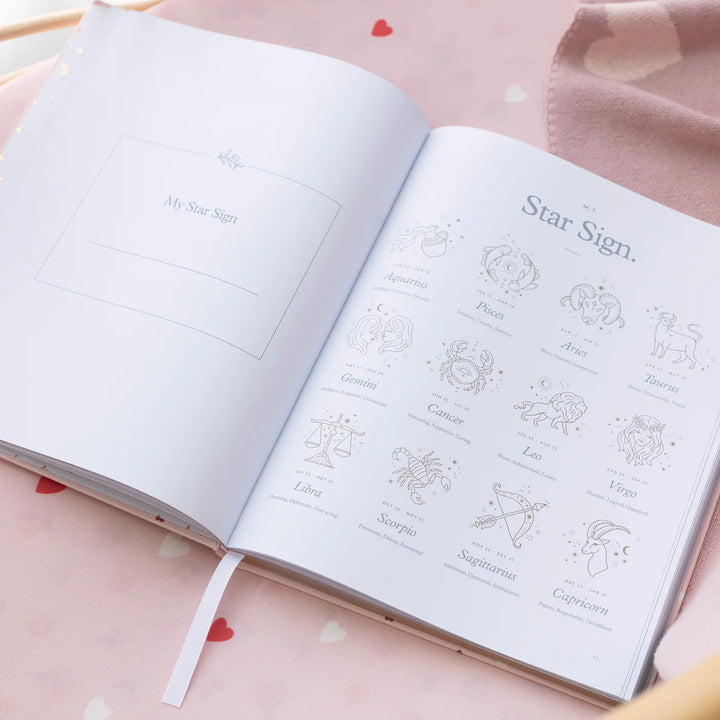 Fox & Fallow Baby Record Book - Little Hearts