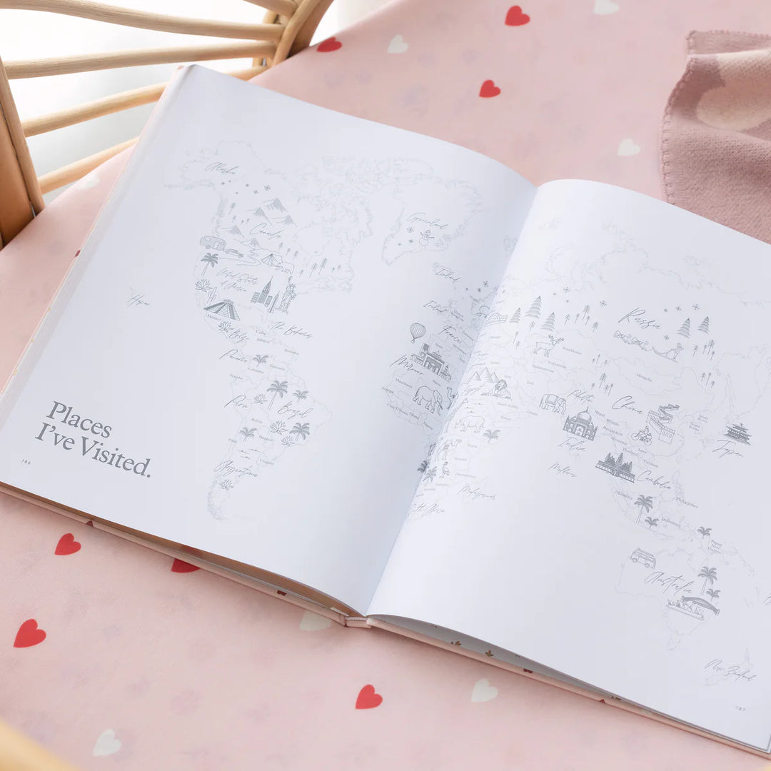 Fox & Fallow Baby Record Book - Little Hearts