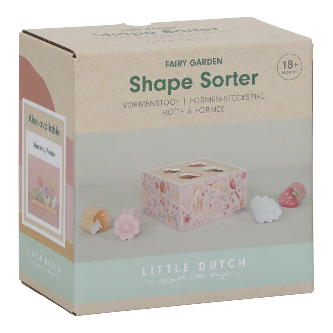 Fairy Garden Wooden Shape Sorter