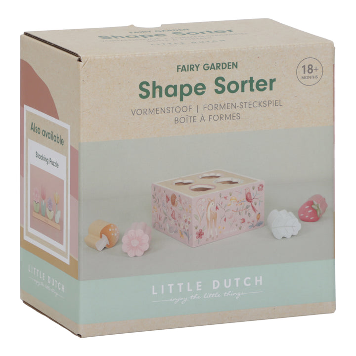 Fairy Garden Wooden Shape Sorter