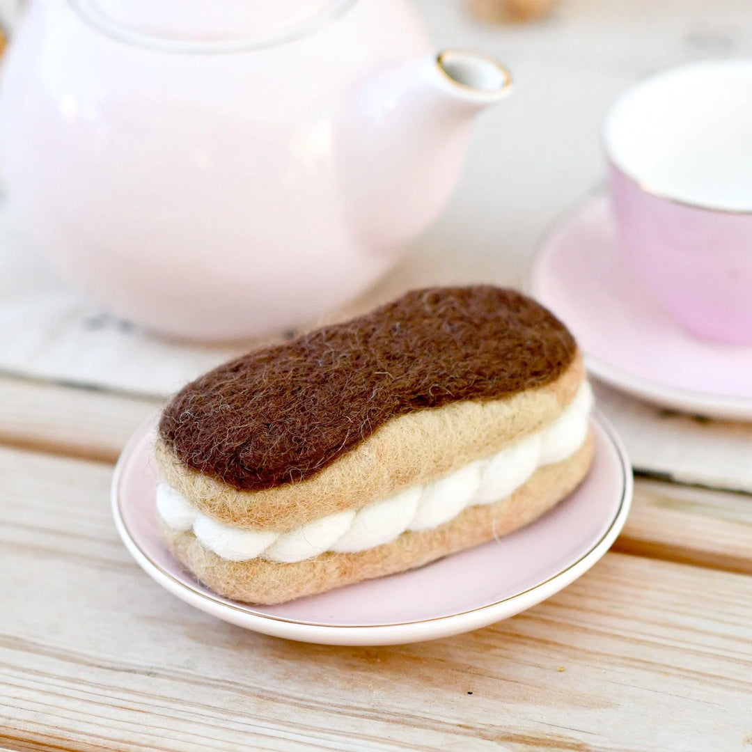 Chocolate Eclair Felt Play Food