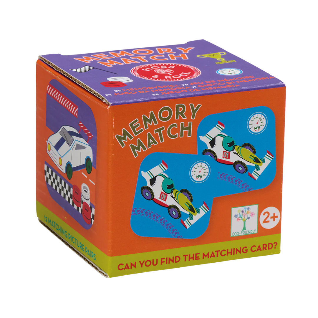 Floss & Rock Memory Match - Cars