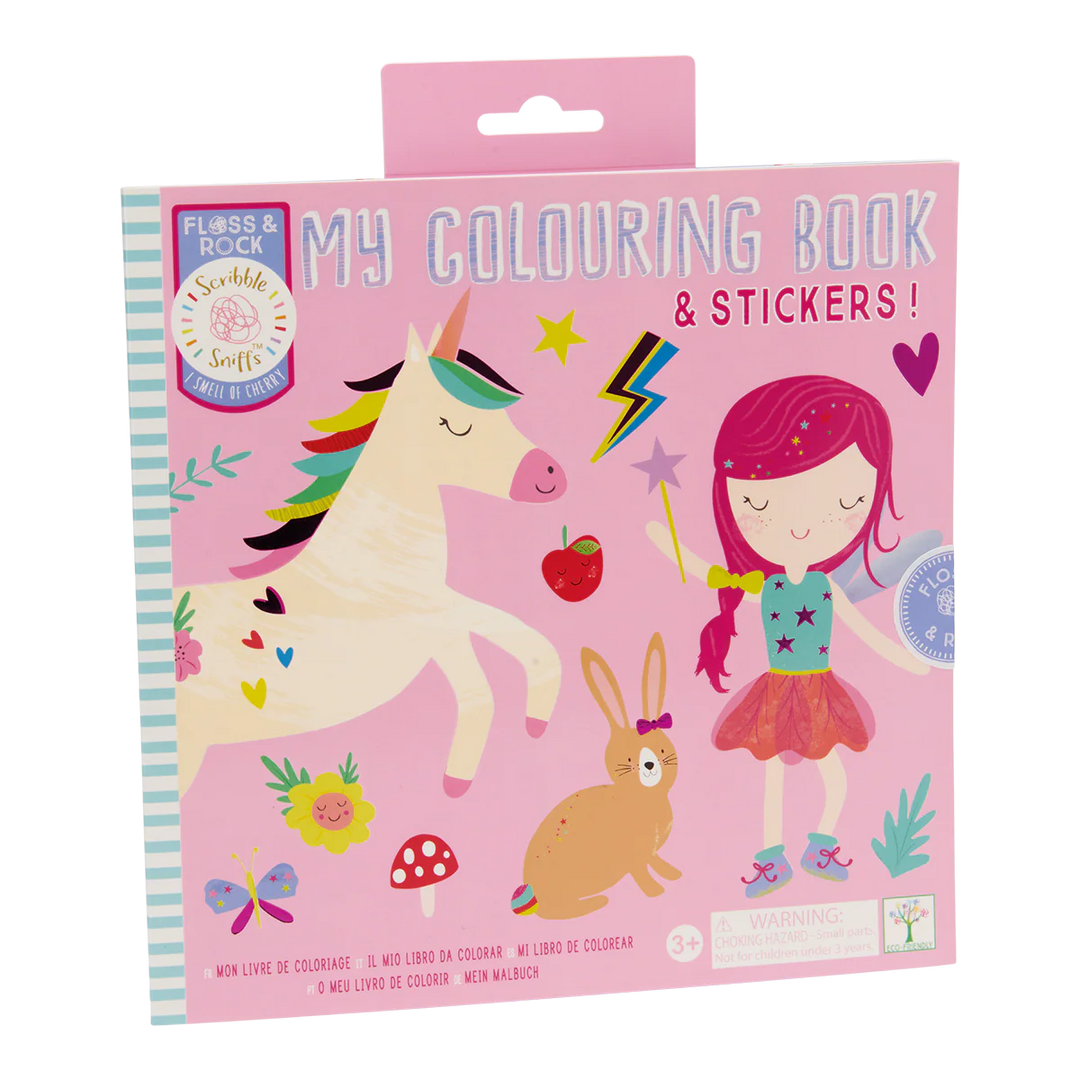 Floss & Rock Colouring & Sticker Book - Rainbow Fairy