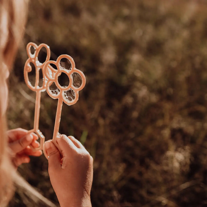 Flower & Bee Eco Bubble Wands