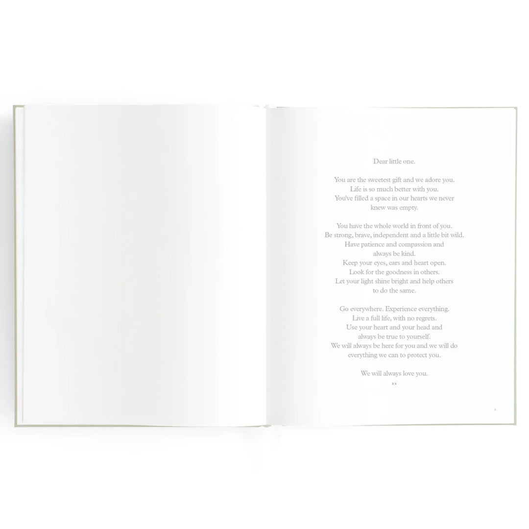 Fox & Fallow Baby Record Book - Blue Ducks