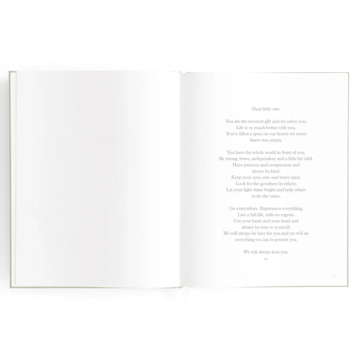 Fox & Fallow Baby Record Book - Blue Ducks