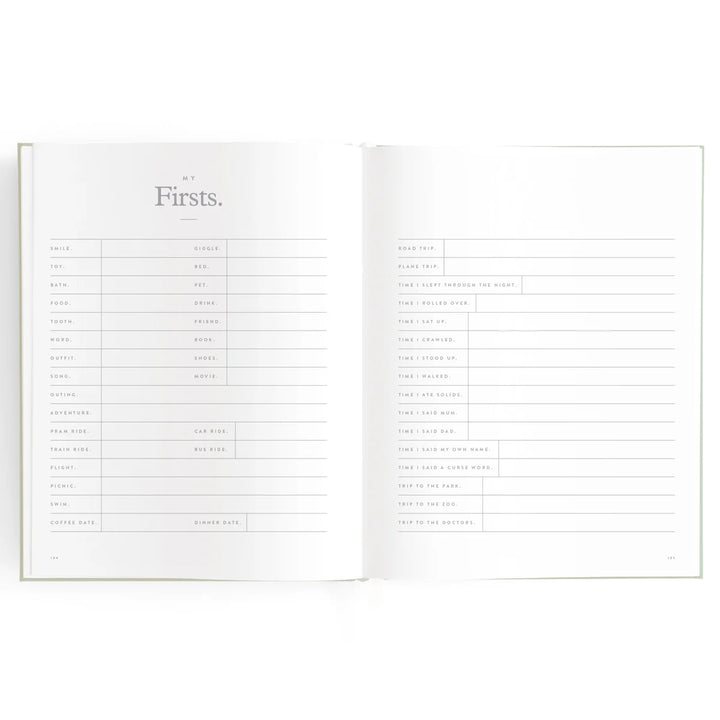 Fox & Fallow Baby Record Book - Blue Ducks