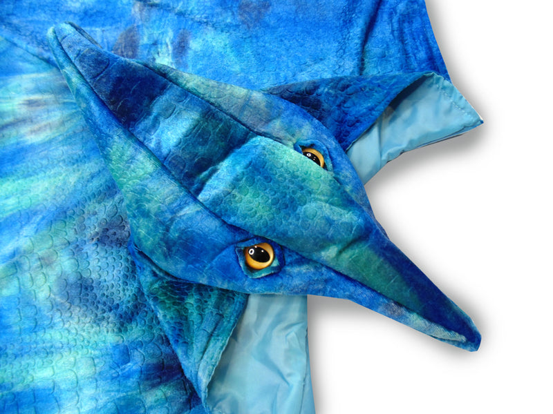 Pterodactyl Hooded Cape Costume | Size 4-5
