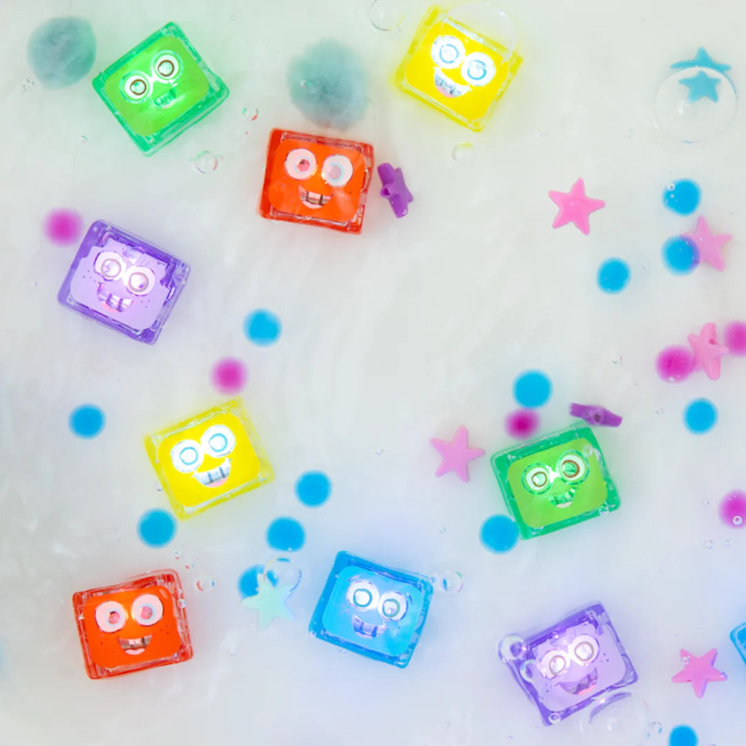 Glo Pals Light-up Sensory Cubes - Christmas Limited Edition
