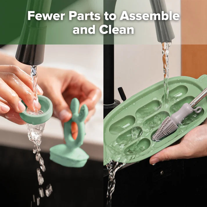 Haakaa Fresh Food Feeder & Nibble Tray Combo Set