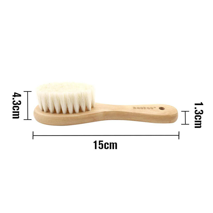 Haakaa Goat Wool Baby Hair Brush