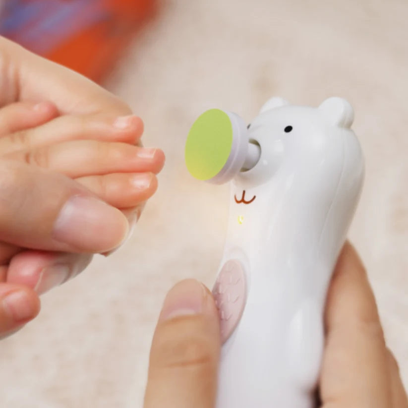 Haakaa Happii Bear Rechargeable Baby Nail Trimmer Set