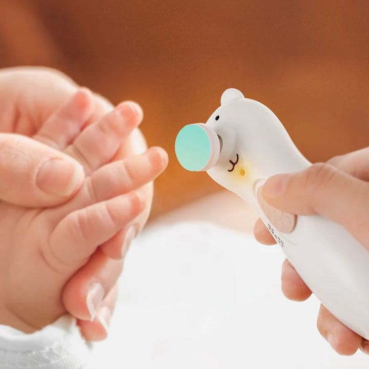 Haakaa Happii Bear Rechargeable Baby Nail Trimmer Set