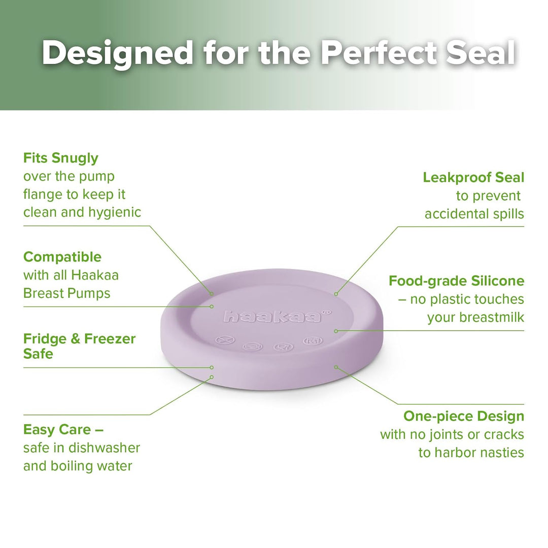 Haakaa Silicone Breast Pump Cap - Assorted