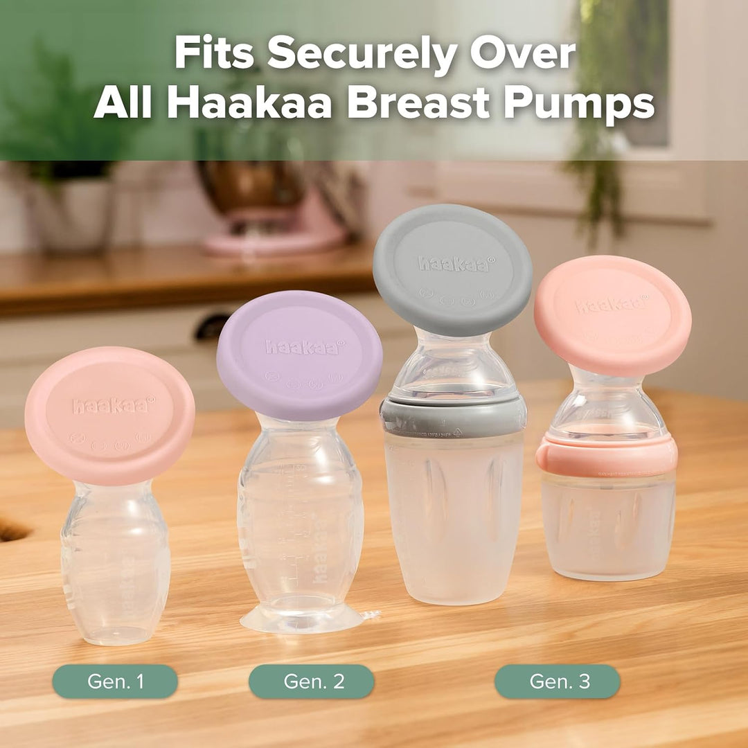 Haakaa Silicone Breast Pump Cap - Assorted