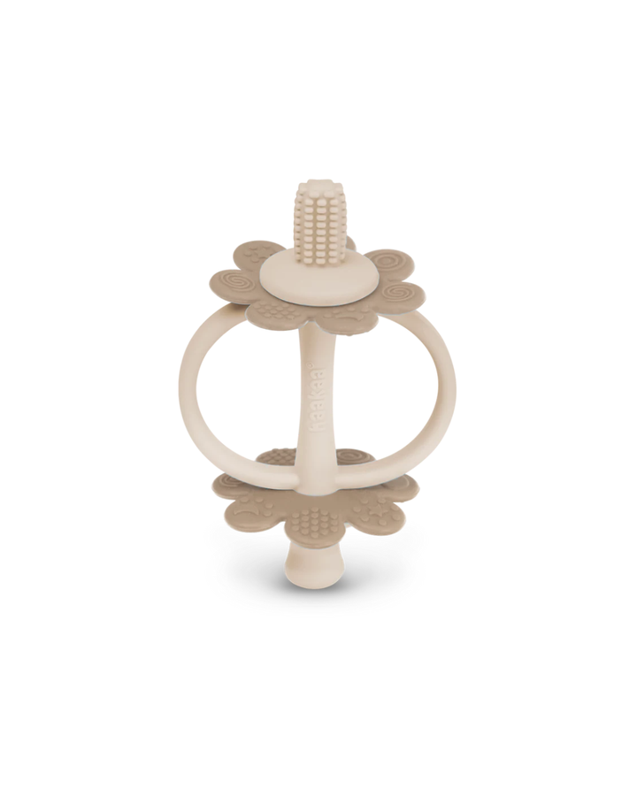 Haakaa Silicone Twin Flower Teether - Assorted