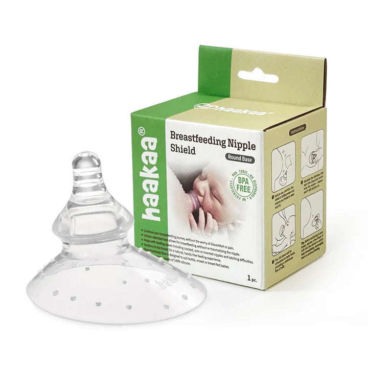 Haakaa Breastfeeding Nipple Shields - Assorted