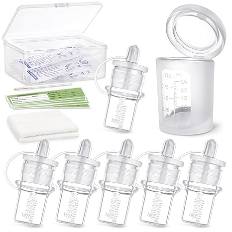 Haakaa Silicone Colostrum Collector & Lidded Cup Pack (Pre-Sterilised)