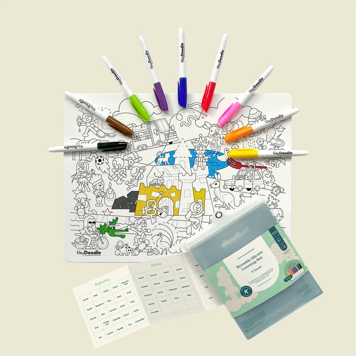 'K' Sounds Speech Therapy Colouring & Doodle Mat