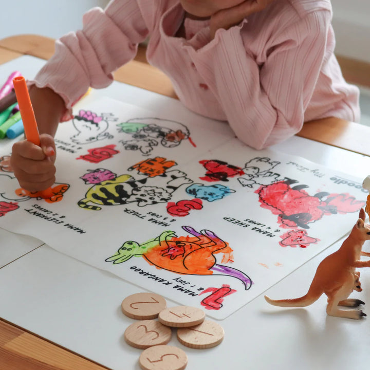 My First Counting Colouring & Doodle Mat