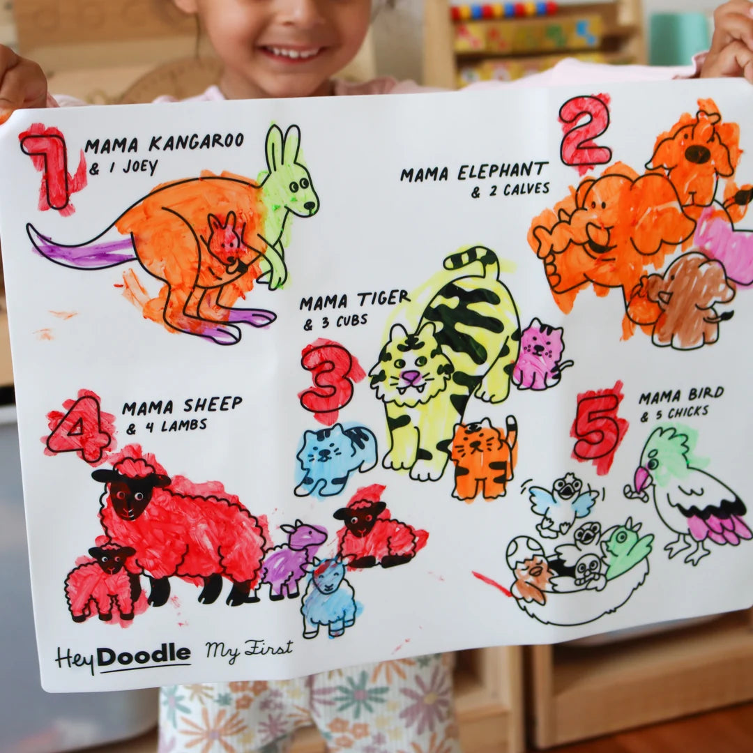 My First Counting Colouring & Doodle Mat