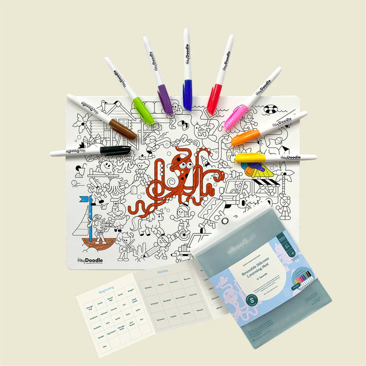 'S' Sounds Speech Therapy Colouring & Doodle Mat