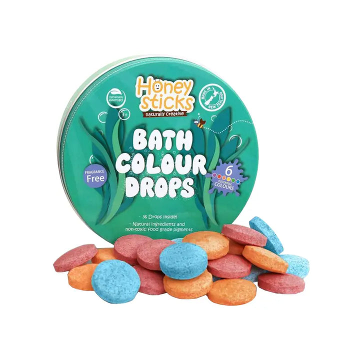Honeysticks Bath Colour Fizzy Drops 36 Pack