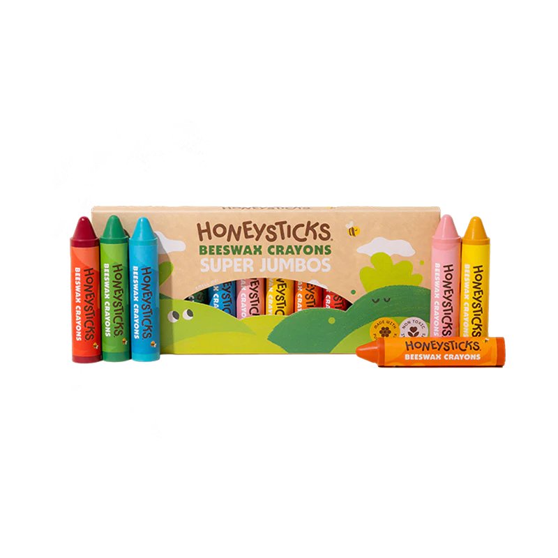 Honeysticks Beeswax Crayons Jumbos 12pk