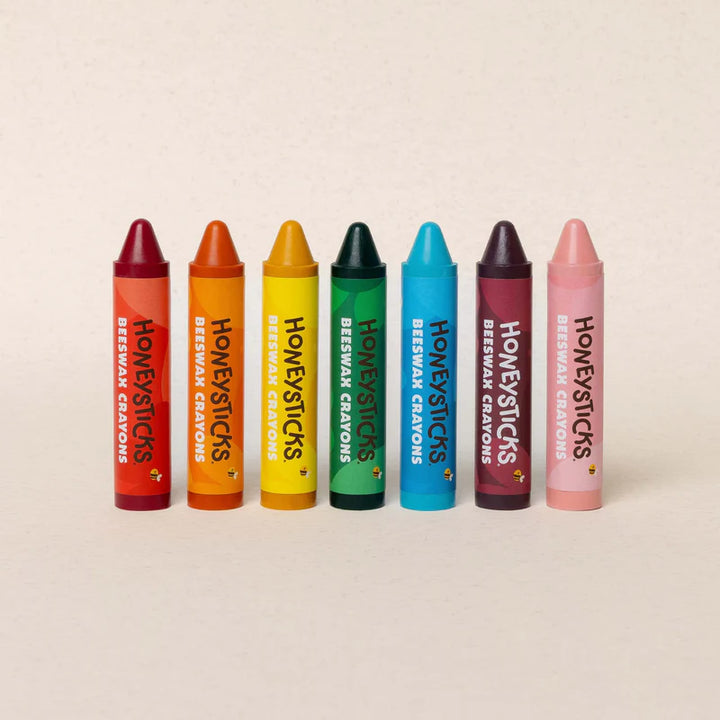 Honeysticks Beeswax Crayons Super Jumbos 7pk