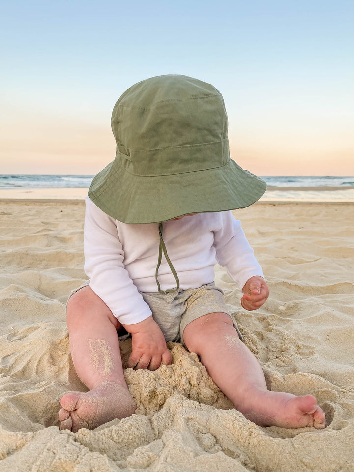 Kiin Cotton Sun Hat - Eucalyptus
