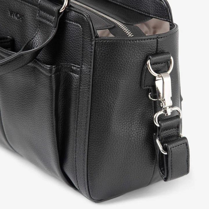 Vanchi Amelia Convertible Nappy Bag/ Pram Caddy - Black