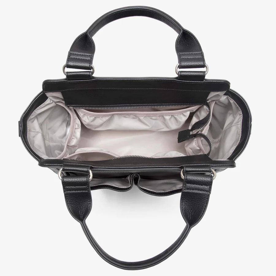 Vanchi Amelia Convertible Nappy Bag/ Pram Caddy - Black