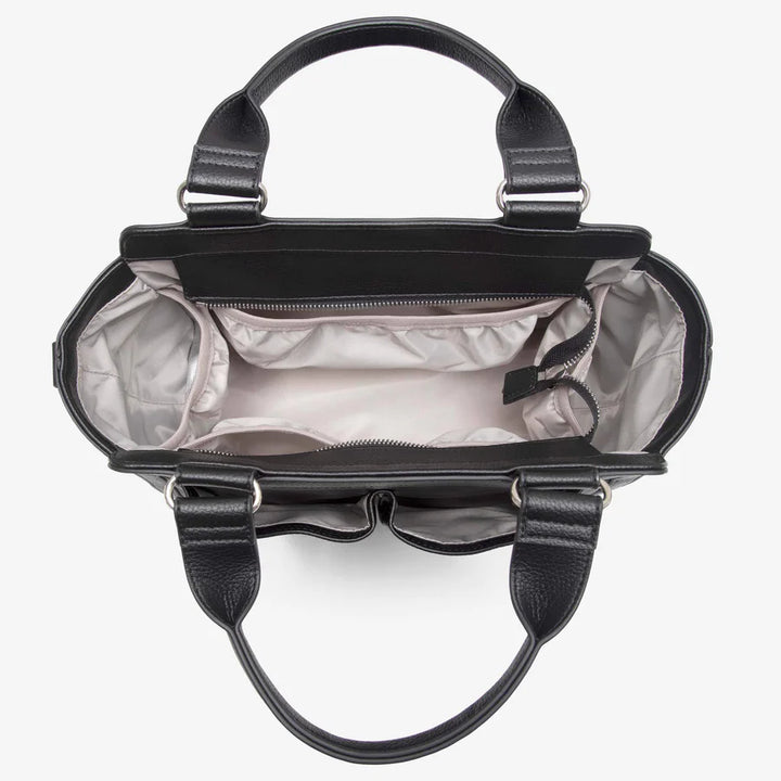 Vanchi Amelia Convertible Nappy Bag/ Pram Caddy - Black