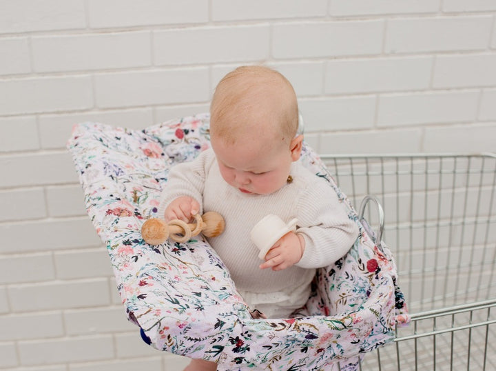 Bambella Double Trolley Liner | Wildflowers