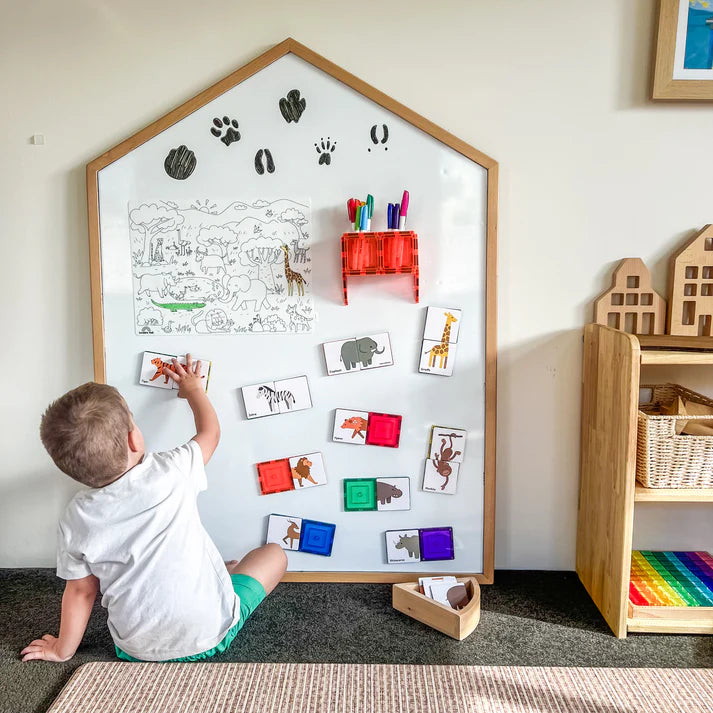 Reusable Scribble Mat Set | Going on Safari