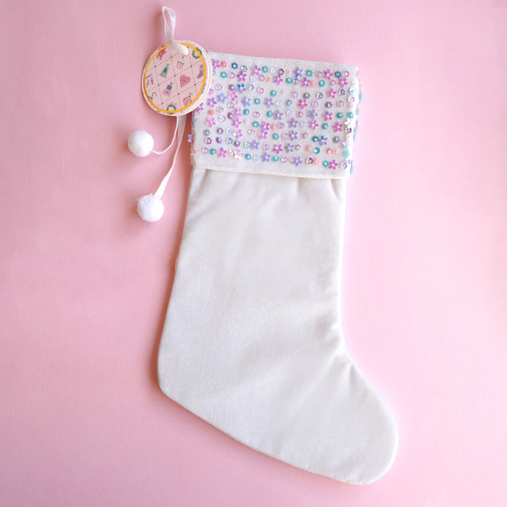 Lauren Hinkley Enchanted Christmas Sequin Stocking