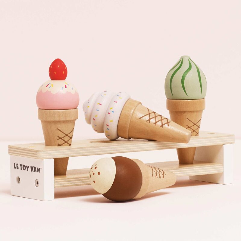 Le Toy Van Wooden Ice Cream Set