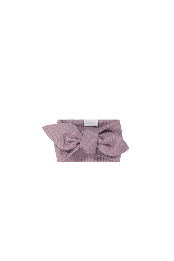 Jamie Kay Organic Cotton Modal Headband - Periwinkle