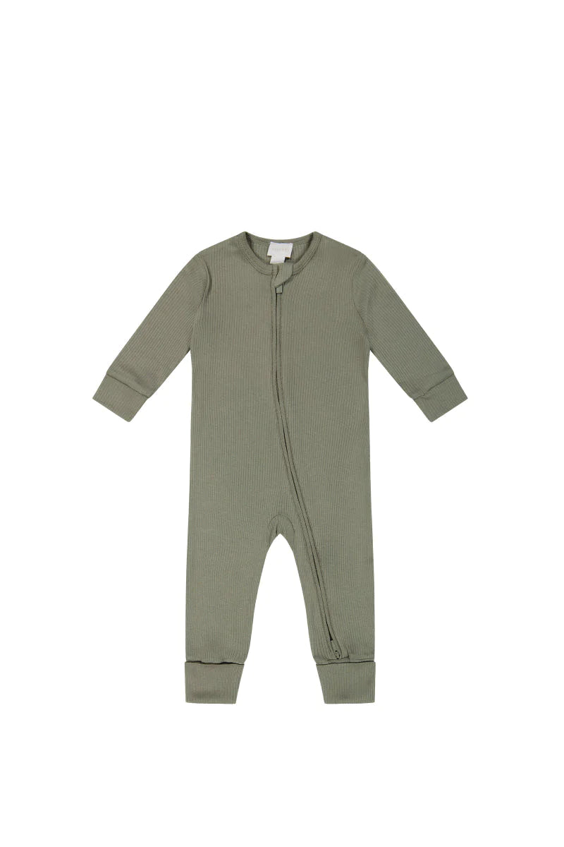 Jamie Kay Organic Cotton Modal Frankie Growsuit - Dill