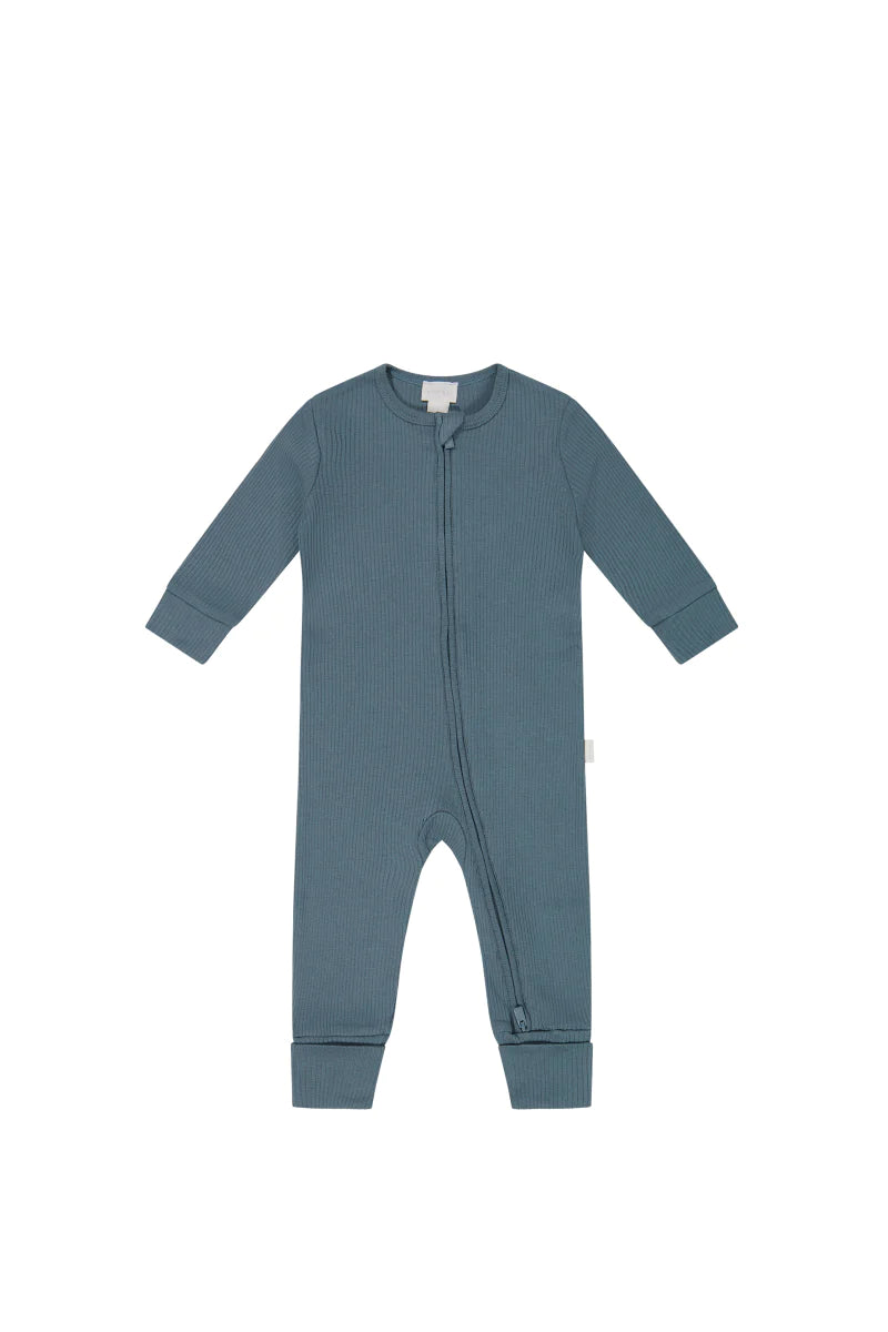 Jamie Kay Organic Cotton Modal Frankie Growsuit - Stormy Night