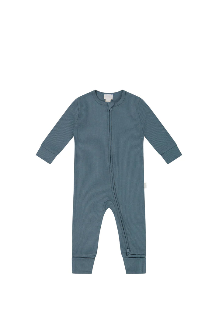 Jamie Kay Organic Cotton Modal Frankie Growsuit - Stormy Night